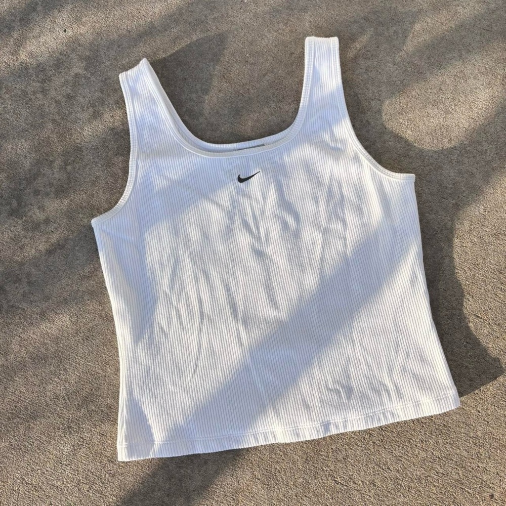 Vintage white Nike Tank Top